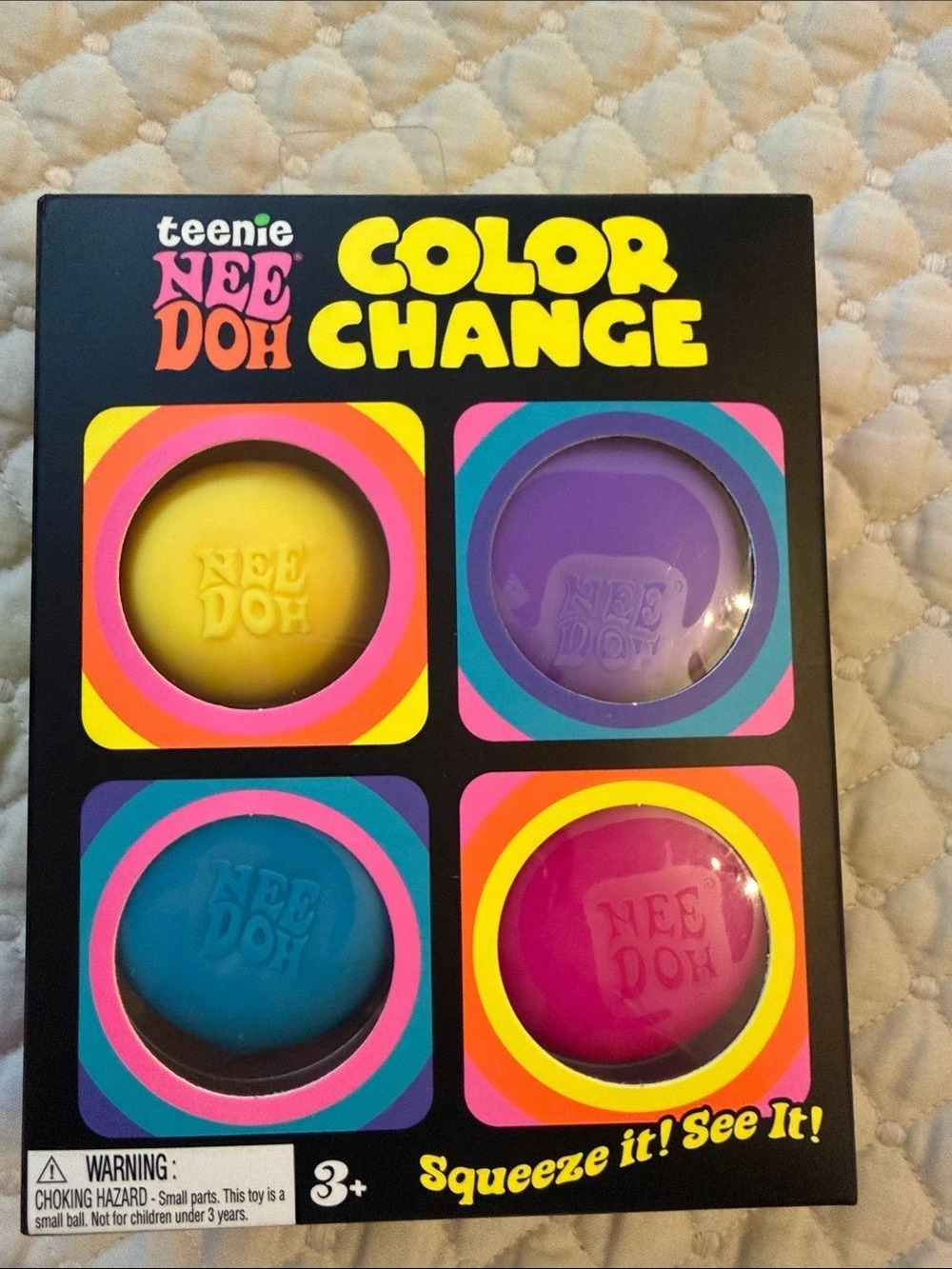 Needoh Teenie Color Change Set NWT
